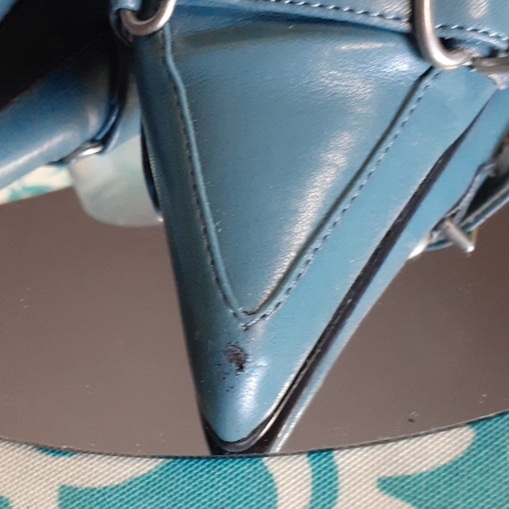 RAMPAGE RAMORE - Blue Pointed Toe Heel Size 7 - Picture 7 of 12
